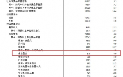 2024年1月至2月化妝品零售額創(chuàng)新高！